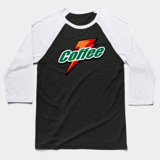 Coffee Cool Energy Drink Logo Parody For Coffee Lovers Baseball T-Shirt